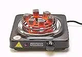 SD Shisha Doctor ® Electric Charcoal Burner Black 1000W Hot Plate - UK PLUG - Used for Shisha, Hookah, Argila, Coconut Coal