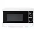 Toshiba 800w 20L Microwave Oven with Function Defrost and 5 Power Levels, Stylish Design – White - MM-MM20P(WH)