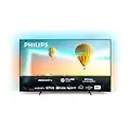 Philips 75PUS8007/12, Téléviseur 75 Pouces LED Intelligent 4K UHD, (HDR), Dolby Atmos, Image et Son Cinématographiques, Design Fin, 60 Hz, Ambilight, Android TV, Assistant Google