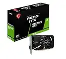 MSI GeForce GTX 1630 Aero ITX 4G OC Carte Graphique Gaming – NVIDIA GTX 1630, GPU 1815 MHz, mémoire DDR6 4096 Mo V809-4216R Noir