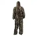 Zicac Outdoor Camo Ghillie Suit 3D Leafy Camouflage Clothing Jungle Woodland Hunting