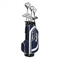 MACGREGOR Women's CG2000 Ladies Golf Club Package Set & Cart Bag, Navy/White, Right Hand