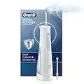 Oral-B Water Flosser Advanced, Cordless Portable Oral Irrigator Handle with 2 Nozzles