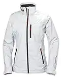 Helly Hansen W Crew Midlayer Jacket Chaqueta Impermeable, Mujer, White, M