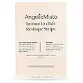 AngelicMisto Eyelid Tape 400Pcs Premium Quality Invisible Eyelid Lifter Strips - Waterproof, Durable Double Eyelid Tape for Instant Moderate Lifting Heavy Hooded, Droopy Lids - Superb for Mono-Eyelids