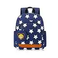 Cosyres Star Toddler Kids Backpack Rucksack for Boys/Girls Kindergarten Backpack for Nursery, Small, Dark Blue