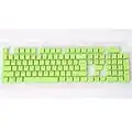 Bossi 104 PBT Keycap Set Doubleshot Injection Backlit Keycaps for Mechanical Keyboard with Key Puller - Green