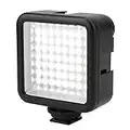 W49 Mini Portable Dimmable LED Video Light Panel On Camera Fill Light,49 LED Camera Light,Dimmable Camera Fill Light,for DSLR Camera Camcorder mini DVR for Wedding News Interview Macrophotography