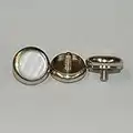 Jupiter Finger Button With Pearl - Set of 3 - Trumpet Cornet Flugelhorn Alto Horn