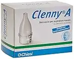 Clenny, Clenny A Beccuccio Per Aspiratore Nasale Morbido con Barriera Antimicrobica - Dispositivo Medico - 20 Ricambi Monouso