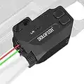 Solofish Pistol Laser Light Combo Red Green Laser Beams for Guns with Weaponlight Tactical Strobe Handgun Lights Laser Sight Compatible with Glock 19 Accessories