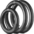 Mata1 3 Pram Inner Tube Tire Replacements Two 16'' x 1.75/2.125 & One 12.5'' x 1.75/2.25 for Jogging Stroller, Compatible w/All Brands: BoB Revolution Flex/Pro/SE/SU, Graco, Go Jogging & More