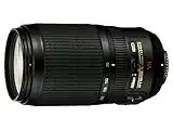 Nikon 70-300 mm f-4, 5.6G - Obiettivo zoom con messa a fuoco automatica per fotocamere Nikon DSLR (Ricondizionato)