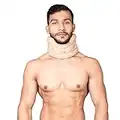 WC- Soft Cervical Collar Adjustable Collar Neck Support Brace, Neck Support Soft Neck Collar Neck Brace for Neck Pain and Support for Women & Men-Large