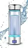 LevelUpWay - Glass Hydrogen Generator Water Bottle SPE PEM Technology Water Ionizer