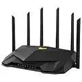 ASUS TUF-AX5400 - Router WiFi 6 (802.11ax) extensible de doble banda AiMesh (seguridad de red AiProtection Pro, Safe Browsing, Instant Guard y VPN, controles parentales, montaje en pared)