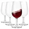 MICHLEY Copas Vino Cristal, 100% Tritan-plástico Irrompible Copas de Vino, 23 cl Copas de Vino Tinto, BPA y EA Gratis Vasos de plastico Conjunto de 4