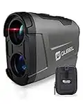 OUBEL Laser Golf Rangefinder(1200/800 Yards), High-Precision Golf Rangefinder with Golf Slope Mode/Flag Pole Locking Vibration/Continuous Scan Mode, Legal for Competition, Hunter & Golfer Gift