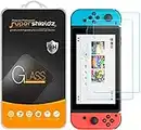 Supershieldz (2 Pack) Designed for Nintendo Switch Tempered Glass Screen Protector, 0.32mm, Anti Scratch, Bubble Free