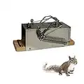 Squirrel Traps Outdoor - Squirrel Traps - Ouell Traps - Trap for Big Squirrels (Black or Gray)