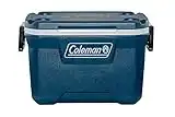 Coleman Xtreme Cooler, large cool box with 49 L capacity, PU full foam insulation, cools up to 4 days, portable cool box camping, picnics and festivals