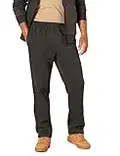 Amazon Essentials Pantalón de chándal de forro polar (disponible en tallas grandes y largos especiales) Hombre, Carbón Mezcla, XXL