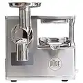 PURE Juicer Two-Stage Juicer - Premium Cold Press Juicing Machine - Solid Stainless Grinder and Hydraulic Press For Fruits, Vegetables, Nuts
