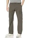 Wrangler Authentics Men's Relaxed Fit Stretch Cargo Pant, Olive Drab, 29W x 30L