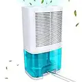 Levoair Dehumidifier 68oz(2000ml) Small Dehumidifier with Drain Hose for 6200 Cubic Feet 650 sq.ft Ultra Quiet Mini Portable Air Dehumidifier for Home Basements Bathroom Bedroom Closet Kitchen RV