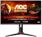 AOC Gaming C27G2AE - 27 Zoll FHD Curved Monitor, 165 Hz, 1ms, FreeSync Premium (1920x1080, HDMI, DisplayPort) schwarz