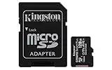 Kingston Canvas Select Plus SDCS2/128GB Scheda microSD Classe 10 con Adattatore SD Incluso, 128 GB