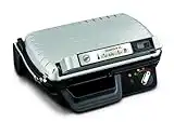 Tefal SuperGrill XL GC461B Parrilla Mesa Eléctrico Negro, Metálico 2400W - Barbacoa (2400 W, Parrilla, Eléctrico, 718 cm², 2 año(s), 350 x 205 mm)