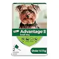 Advantage II Flea Treatment for Small Dogs weighing less than 4.5 kg (less than 10 lbs.)