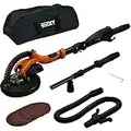 Drywall Sander with Carrying Bag by Maxxt-tech Canada; 6pcs 9" Sanding Disc; Telescopic; Infinitely Variable Speed; 13FT Dust Hose