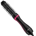 Revlon One Step Root Booster Secador de cepillo redondo y estilizador de cabello | Combate el encrespamiento y añade volumen, (1-1/2 pulgadas)