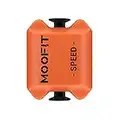 moofit CS8 Cycling Cadence Speed Sensor, Bluetooth & ANT+ Wireless Speed, Distance Sensor and Cadence Sensor with IP67 Waterproof Low Energy Technology, Orange