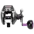 Bobina Baitcast, Mulinello Baitcasting Reel Elettrico con Display Digitale per Mulinello da Pesca a 9 Marce per Pesca in Mare Bobina Baitcast per mano destra Pisa Torre inclinata