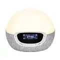 Lumie Bodyclock Shine 300 - Réveil et Simulateur d’Aube et de Crépuscule avec Radio et 14 Mélodies