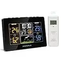 INKBIRD Stazione meteorologica domestica per uso interno ed esterno, stazione meteorologica wireless con orologio atomico, sveglia e funzione snooze, fino a 3 sensore esterni