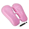 Peabownn Fitness Stair Stepper Stair Mini Air Stepper Exercise Equipment for Home Gym Office Pink