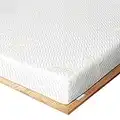 Newentor® Dual-Layer Memory Foam Mattress Topper - Generous Thickness Mattress Topper Double Bed with Back Support - Mattress Topper for Sofa Bed, Caravan, Hard Mattress, Old Mattress, Double White