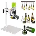 Glass Bottle Cutter, Electric Bottle Cutting Machine，6000R/Min Electric DIY Bottle Cutter Machine Wine Bottle Cutting Tool Kit for Various Wine Bottles, DIY Creative Crafts Decoration