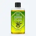 Supremely Castor Oil 50 ml |100% Pure Natural Cold Pressed For Eyelashes Hair Growth, Beard, Body, Face, Skin Care & Nails