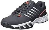 K-Swiss Herren Bigshot Light 4 Tennisschuh, Asphalt/White/Spicy Orange, 44.5 EU