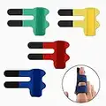 LUTER 4 Stk Fingerschienen Fingerglätter Fingerstütze Fingerstabilisator für Gebrochene, Strapazierte, Verstauchte, Geschwollene Finger, Arthritis oder Tendinitis