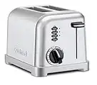 CUISINART CPT-160 Metal Classic 2-Slice Toaster, Brushed Stainless