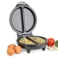 Emperial Deep Fill Omelette Maker – Dual Electric Multi Cooker for Omelettes, Fried & Scrambled Eggs with Easy Clean Non-Stick Pan for Healthy Cooking