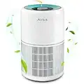 AIRTOK Air Purifiers for Bedroom Home, H13 True HEPA Air Filter for Smoke, Dust, Odors, Pollen, Pet Dander 99.97% Removal, Air Purifiers Large Room with Fragrance Sponge, White?