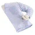 GOODS+GADGETS Boyfriend Cuddle Pillow - Side Sleeper Pillow - Gift for Single Women