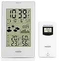 Youshiko YC9331 (Official UK 2023 Version) Wireless Weather Station, Radio Controlled Clock Indoor Outdoor Temperature Thermometer, Humidity, Barometric Pressure, Ice Alert